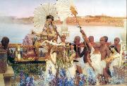 Alma-Tadema, Sir Lawrence The Finding of Moses (mk23) France oil painting reproduction